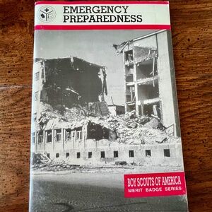 Vintage Boy Scouts of America, Merit Badge: EMERGENCY PREPAREDNESS 1995 Printing